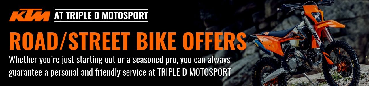 KTM Offroad Bike Offers banner image